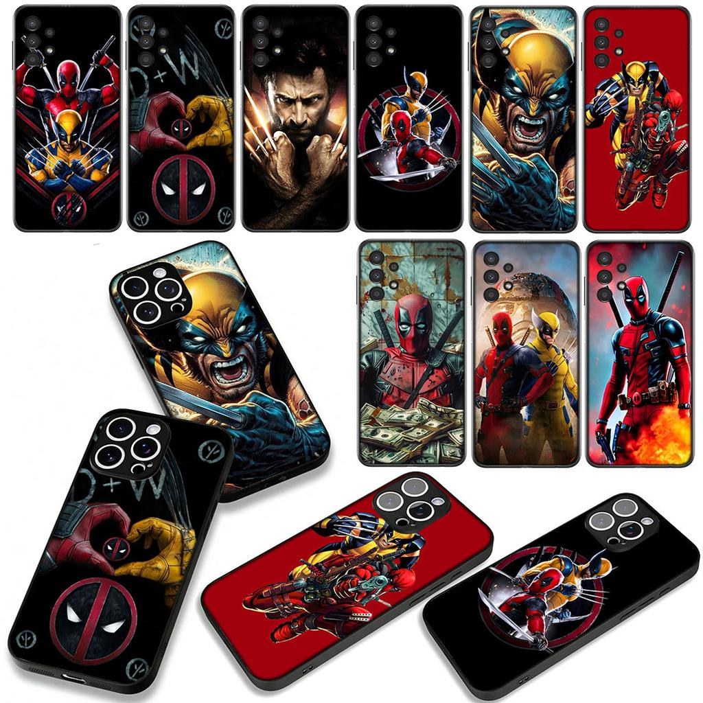 for Motorola Moto Edge 70 60 Fusion 40 NEO 20 Pro G Stylus G56 G96 G71 G73 G41 G42 G51 G52 Case Marvel Deadpool Comics Wolverine