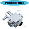 Shower Valves Splitters Quick Switches Mechanism with Universal Connection Designs Bathroom Shower Diverter Valves for Home