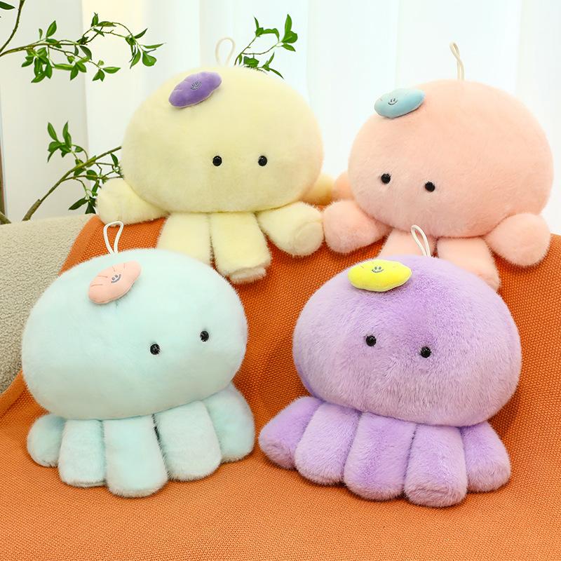 Dopamine Jellyfish Pillow Plush Toy Children's Soothing Rag Doll Send Girls Pillow Rag Doll