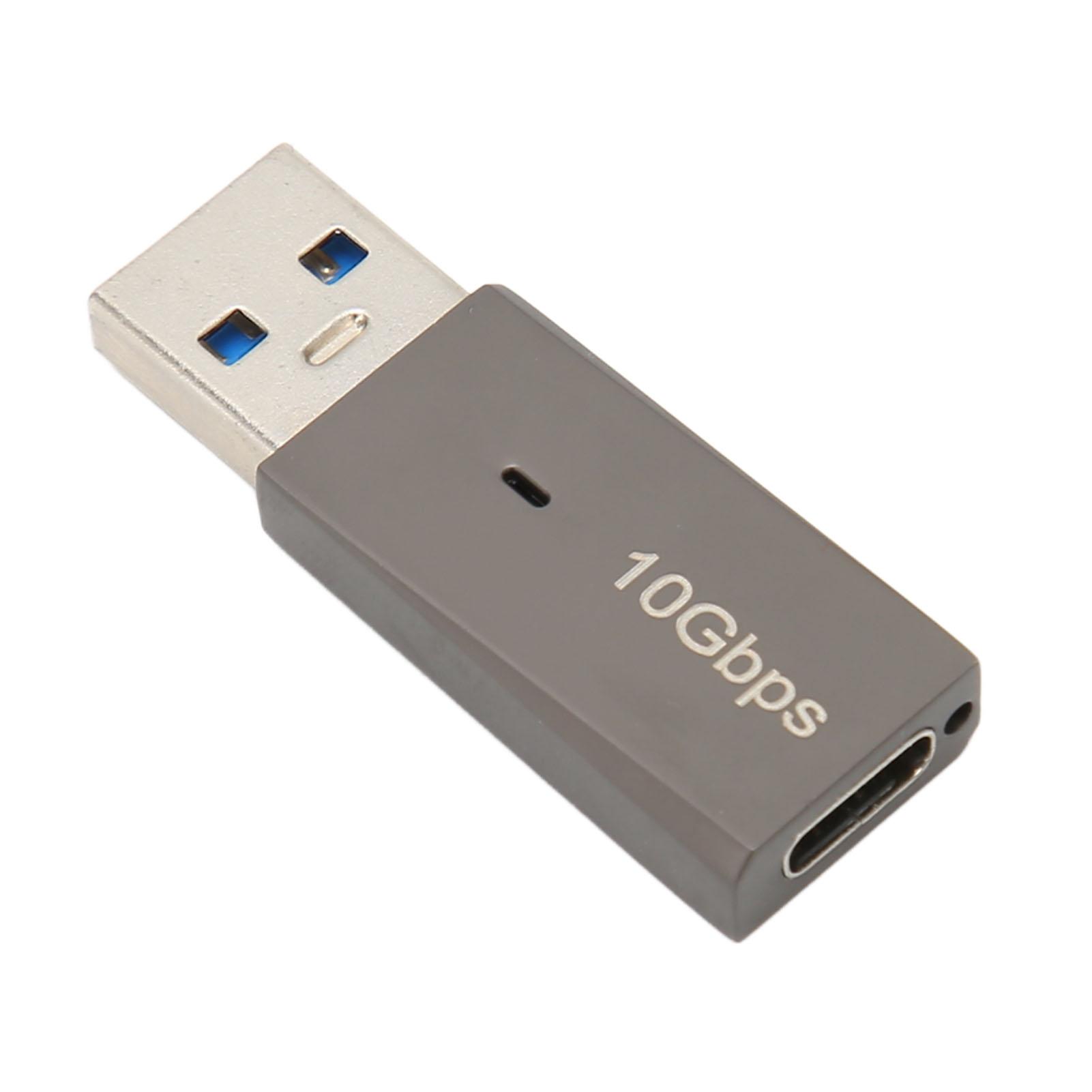 

Адаптер USB 3.1 GEN 2 Папа к Type C Мама Двусторонний 10 Гбит/с Поддержка OTG Быстрая зарядка USB C 3.1