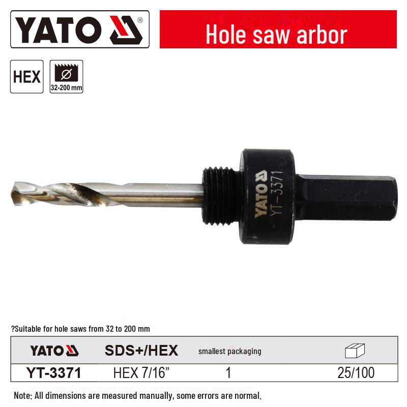 Yiertuo Bimetall Holzbearbeitungs-Lochsägenbohrer 14-30mm, 1/2 Zoll