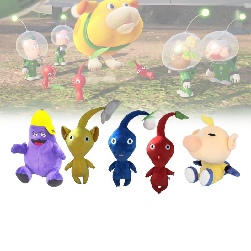 Plush Toys Pikmin Cute Cartoon Children Birthday Holiday Gift Throw Pillow Doll