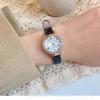 Cardamom Niche Color Fritillary Watch Female Style Student Simple Temperament Drill Surface Round Small Dial