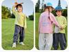 Dudu Home Kids' Cropped Spring Pants: Trendy, Versatile Children's Sportswear