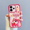 KEYSION Shockproof Case for OPPO Reno15 F 5G with Lanyard Soft Silicone Cute 3D Cartoon Doll Phone Back Cover for OPPO Reno 15F 5G