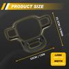 Carbon Fiber Steering Wheel Frame Cover Trim Decal Fits -2025 Ford F150 ABS