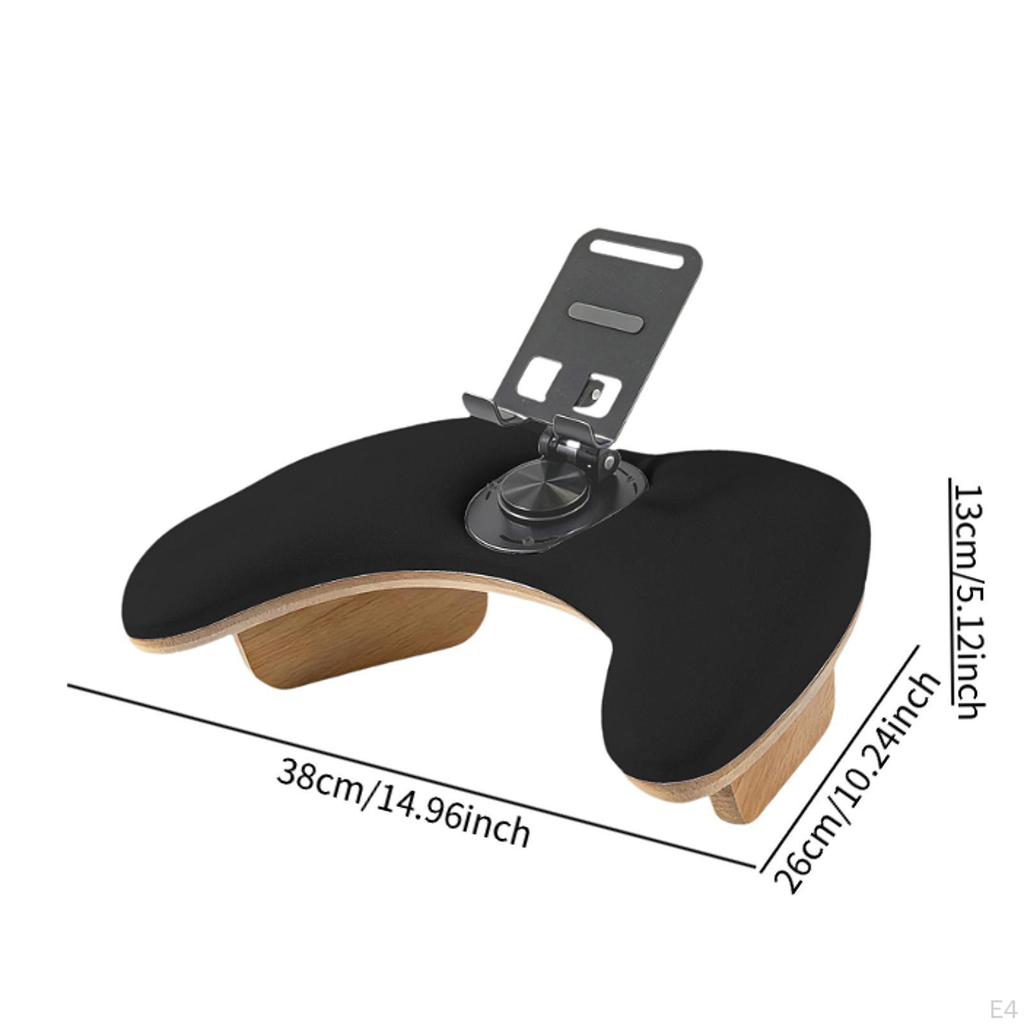 Arm Rest for Nails Tech Armrest with Rotating Phone Holder,Sturdy,Professional,Comfortable,Hand