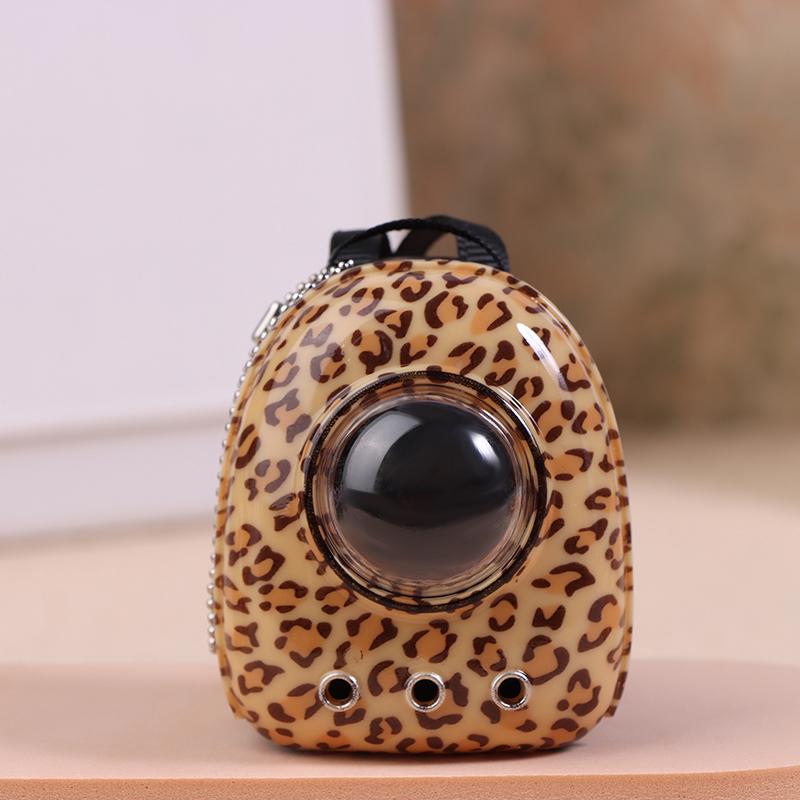 Puppenhaus Dekorationszubehör Mini Katzenmodell Haustier Weltraumtasche Puppenhauszubehör