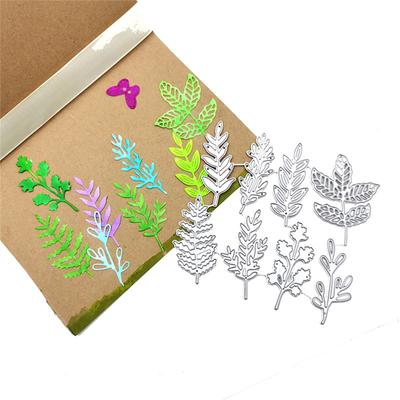 Neue 10 Blätter Metall Stanzform Form Scrapbook Dekoration Geprägte Fotoalbum Dekoration Karte Machen DIY Handarbeit