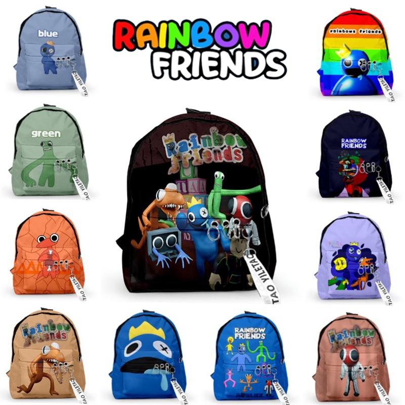 Roblox Rainbow Friends Robuster Polyester-Rucksack Schultasche Reise Weihnachtsgeschenk