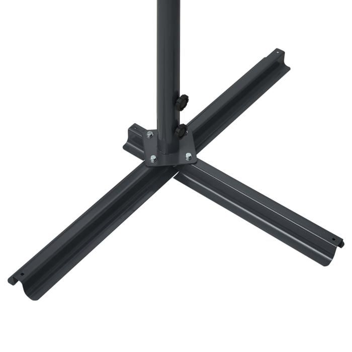Freestanding Awning - Exclusive House - 500 X 300 Cm - Anthracite - Steel & Waterproof Polyester