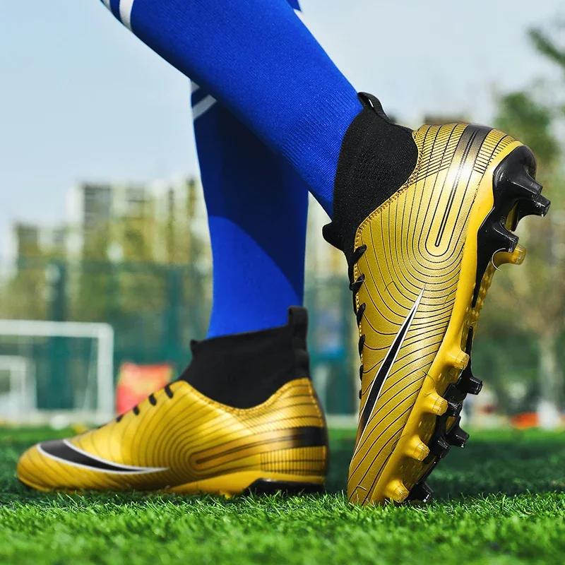 Original Männer Fußball Schuhe Studenten Training Society Sneaker Resistant Unisex Lange Spikes Training Outdoor Casual Fußball Schuhe