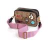 Jiesinlov Bag Strap for Handbags Adjustable Replacement Crossbody Bag Wide Canvas Shoulder Strap (Taro Purple)