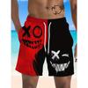 Men's Cartoon Beach Shorts