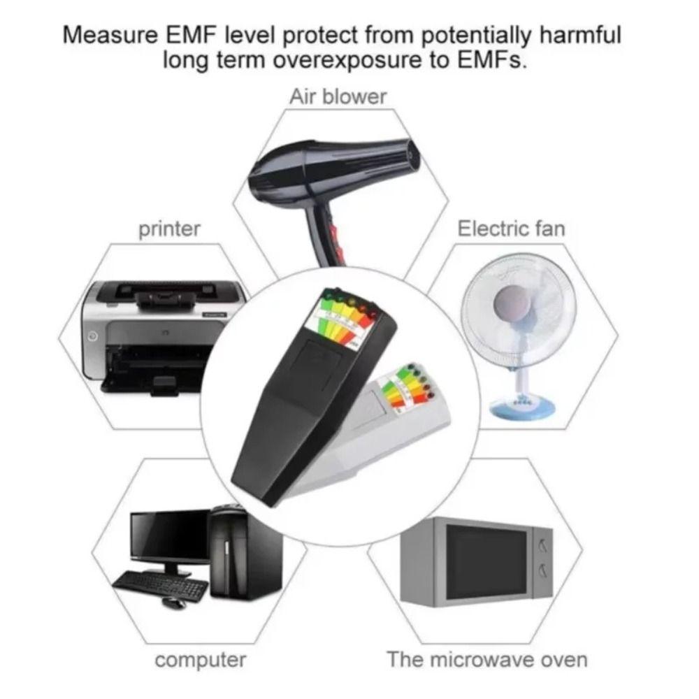 High Sensitivity EMF Meter EMF Detection Universal Paranormal Equipment Tester Professional Ghost Hunting Equipment