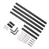 3D Printer Supporting Rod Set Increase Stability Complete Tools Easy Installation 3D Printer Pull Rod Kit for CR 10 S5