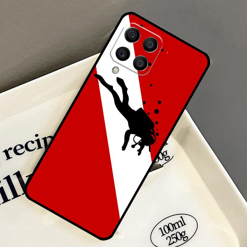 

Diver Down Scuba Case For Samsung Galaxy M33 M53 M13 M15 M35 M55 M32 M16 M36 M56 M54 M20 M52 M34 M14 M11 M31 Samsung M12