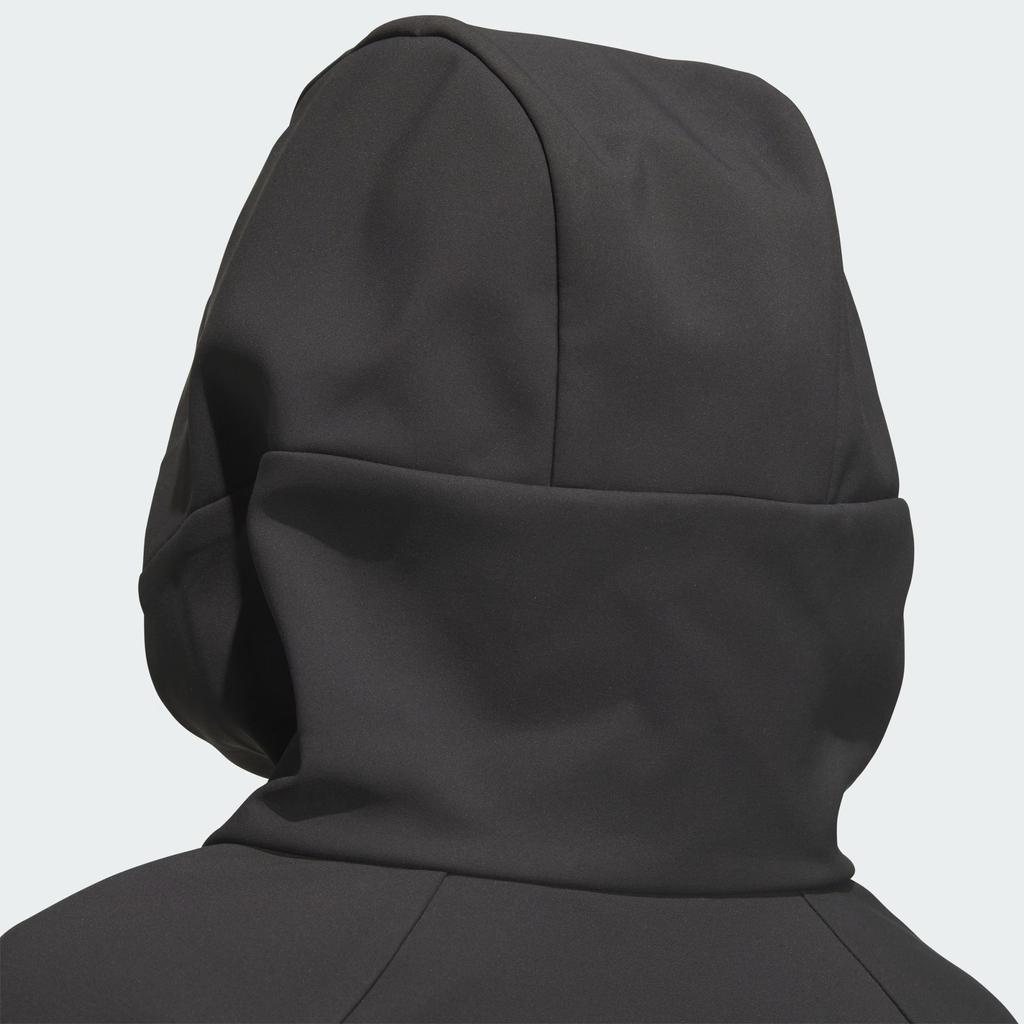 adidas Kurtka bonded Mt Luźny krój z kapturem Sportowa Wodoodporna Ciepła kurtka Kurtka damska Czarna JM4318