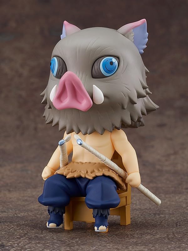 Nendoroid Demon Kimetsu No Yaiba Hashibira Inosuke Plastic Painted Movable Figure Swacchao! Slayer Non-scale