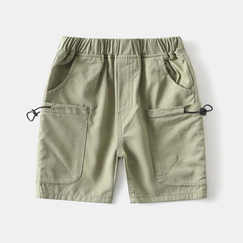 Boys' Cropped Pants Summer Clothes Children's Casual Shorts Baby's Fashionable Summer Shorts