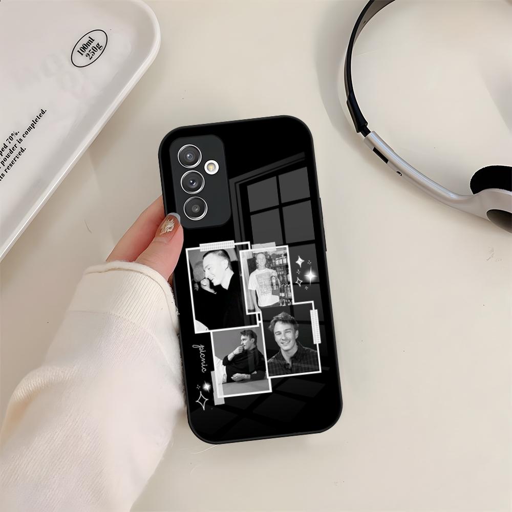 Drew Starkey Actor Phone Case Glass For Samsung S24 S26 S23 S20 S25 S21 S22 Ultra Fe Plus A05 A06 A16 A26 A36 A56 Coque
