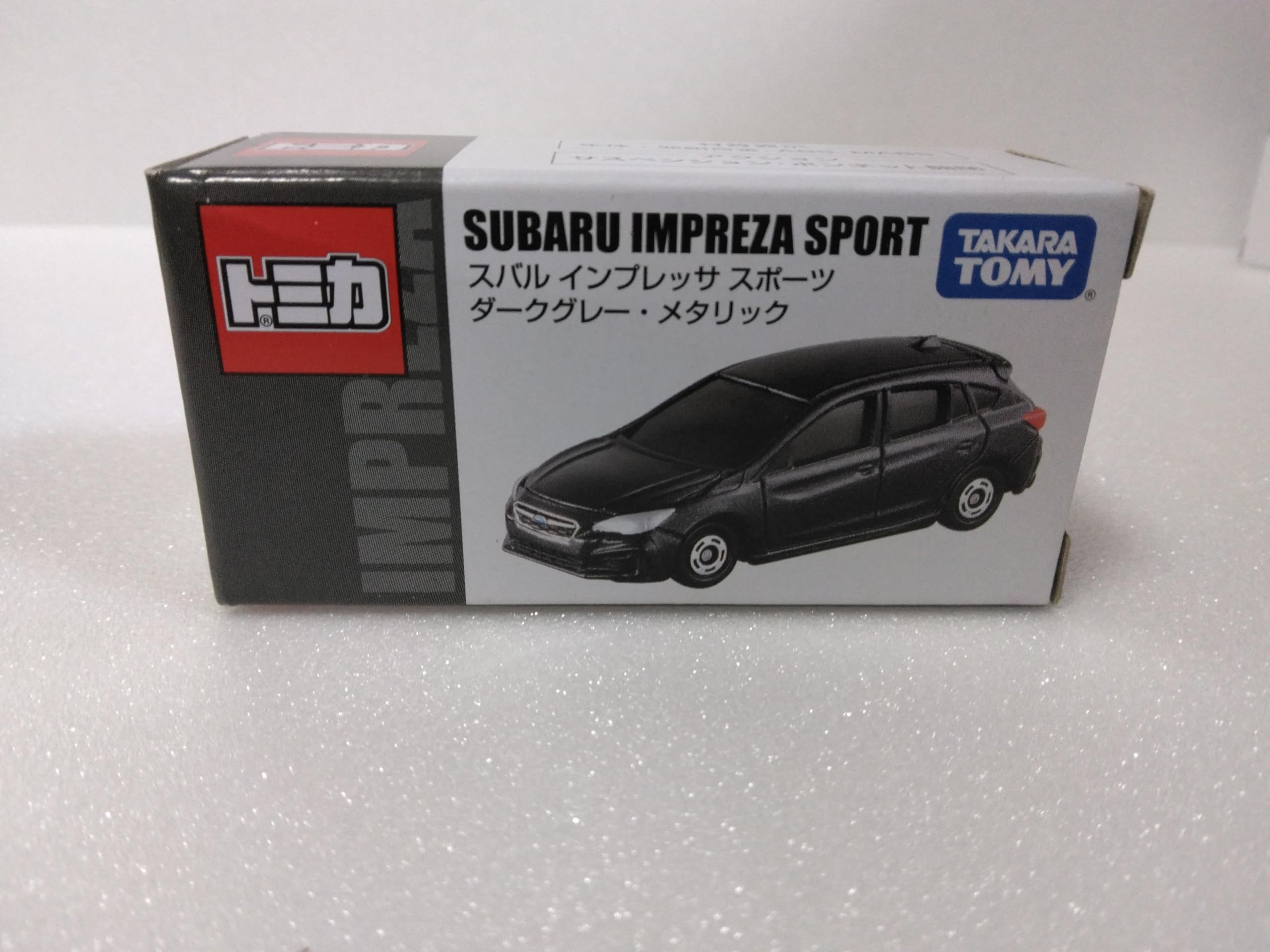 

Литой мини-автомобиль Tomica Subaru Impreza Sport темно-серый металлик (не продается)