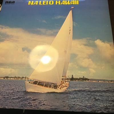 LP Record POS MIYAZAKI - Na Leio Hawaii JRS90219022 RCA Japan World Music Used