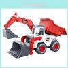 Large Inertia Excavator Toy For Children With Simulated Functionality And Durable Plastic