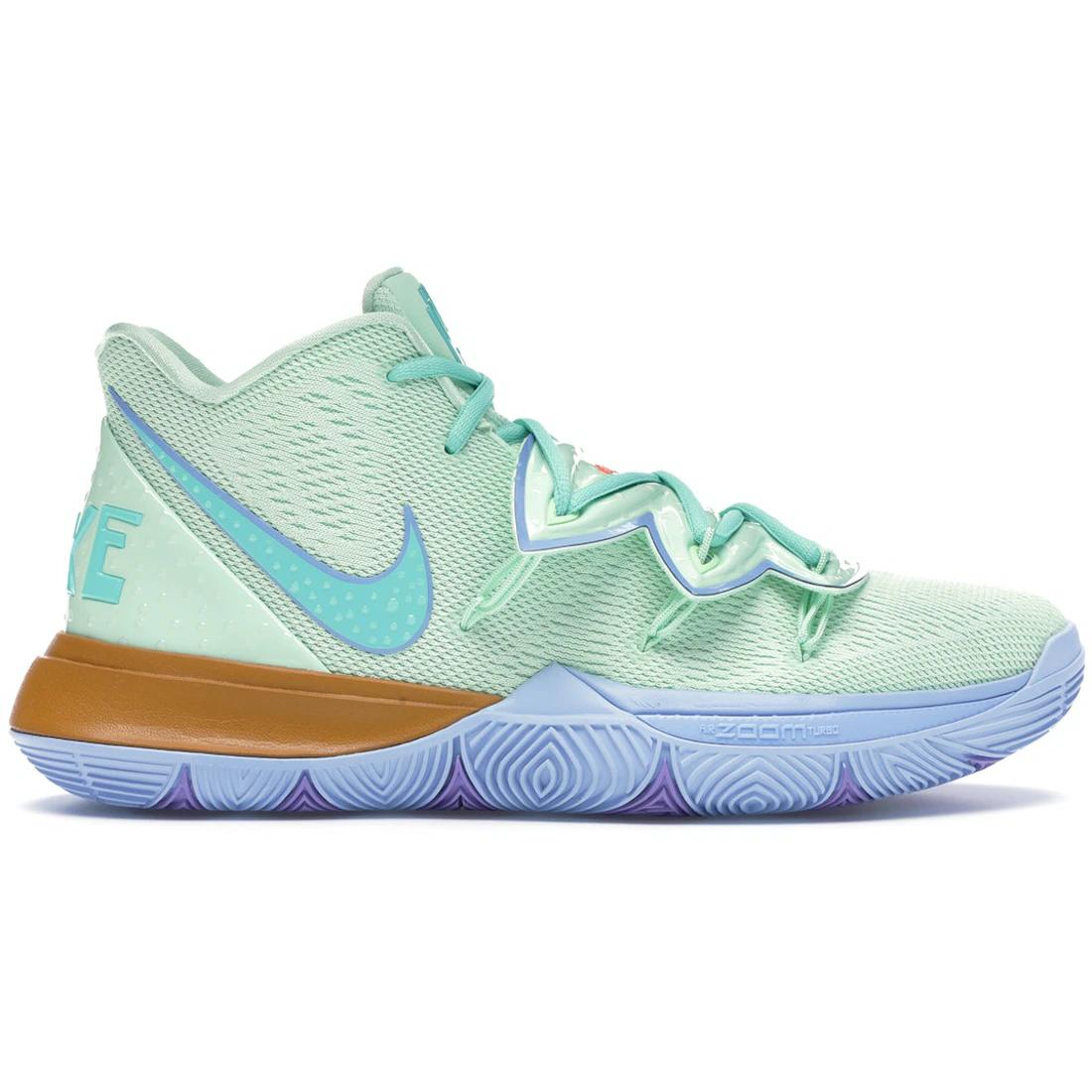 

Nike Kyrie 5 SpongeBob SquarePants Octopus SpongeBob Mid Men s Basketball Shoes CJ6951-300 44.5