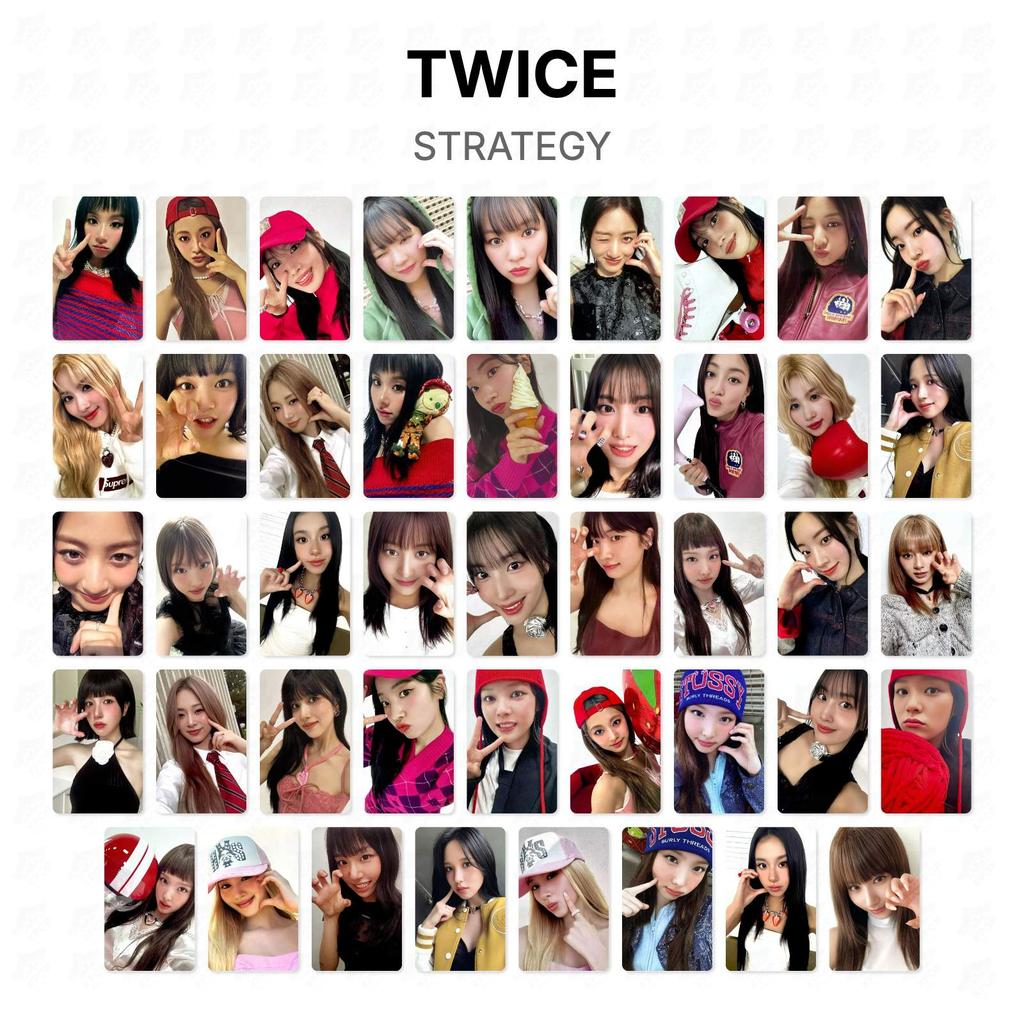 Twice STRATEGY Offizielle Fotokarte