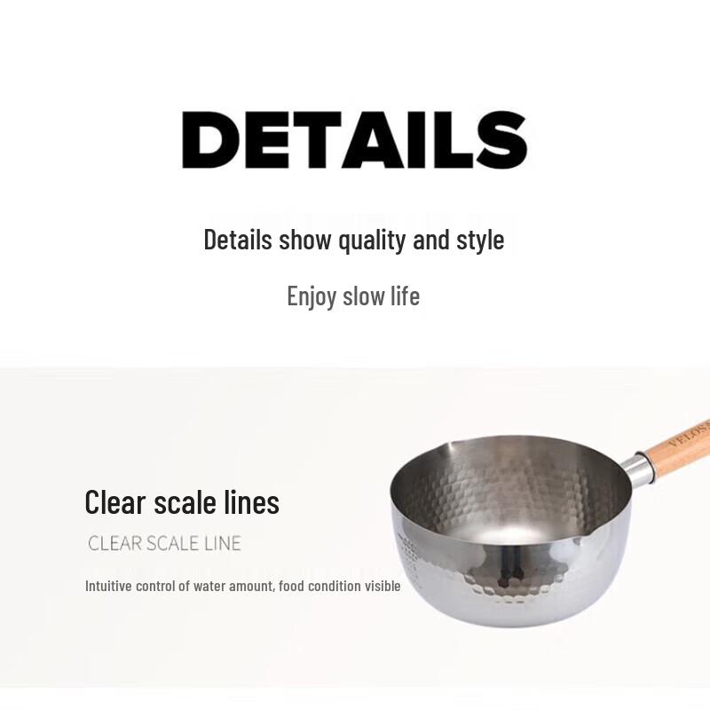 Wenlunshan Non-stick Hammered Milk & Baby Food Pot