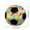 Pokemon Indoor Soccer Ball Colorful Machine Stitched PVC Size 5 Team Training Competition Ready Durable High-Bounce Cool Sports Gift