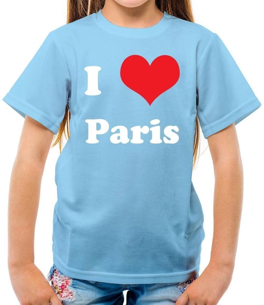 Ich liebe Paris - Kinder T-Shirt - Frankreich Francais Stadt Land Live 2024