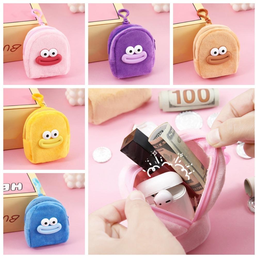 

Sausage Mouth Plush Coin Purse Earphone Bag Mini Storage Bag Plush Zero Wallet Headphone