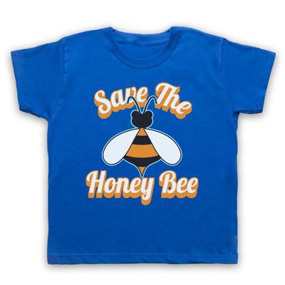 Save The Honey Bee Protest Slogan Animal Lover Kids Childs T-Shirt