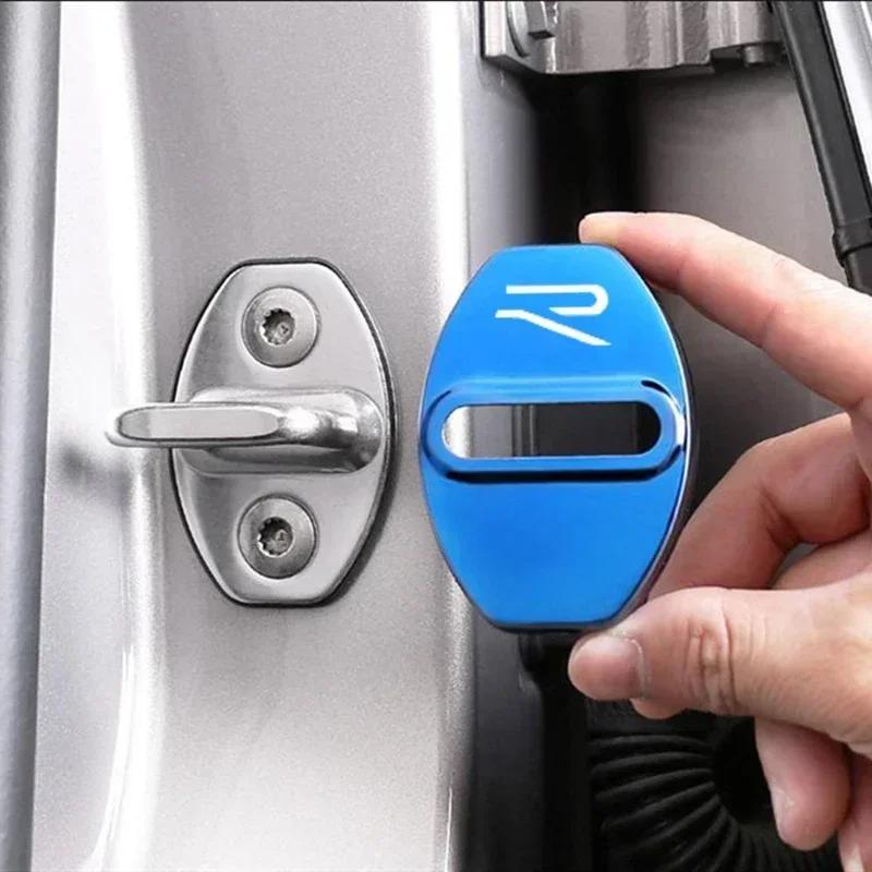 2026 Hot For VOLKSWAGEN VW for Volkswagen VW Car Door Lock Protector Cover CaseR Rline Golf Polo Passat Jetta Bora Sedan EOS CC