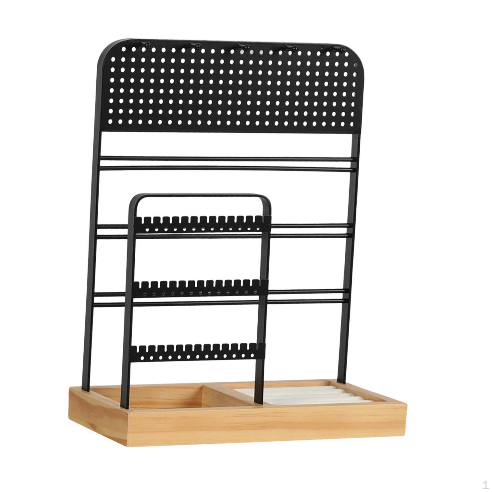 

Jewelry Display Stand Earring Bracelet Living Room Bedroom Decorative for Selling чорний