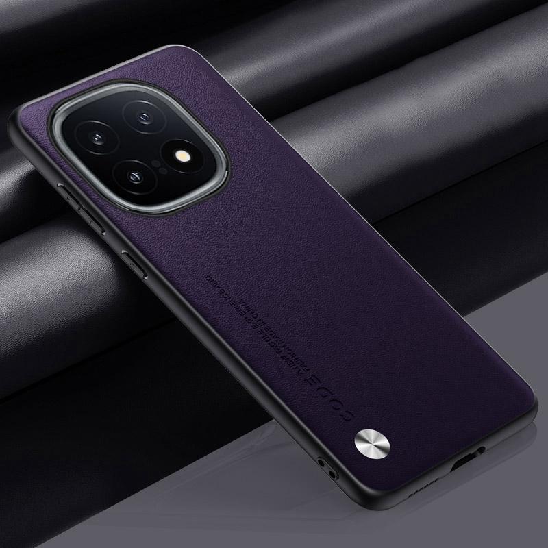 Luxury PU Leather Case For Vivo iQOO 15 Back Cover Matte Silicone Shockproof Full Protection Phone Case For Vivo iQOO15 5G Coque