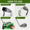 Golf Club Polishing Solution for Wood Iron Clubs Cleaning 6.7 Oz Remove Scratches Scuffs Restore Shine