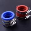 28mm 30mm Blue/Red Rubber Carb Inlet Intake Pipe Manifold Adapter Boot Sleeve Interface for Motorcycle Carburetor (Color : Blue)