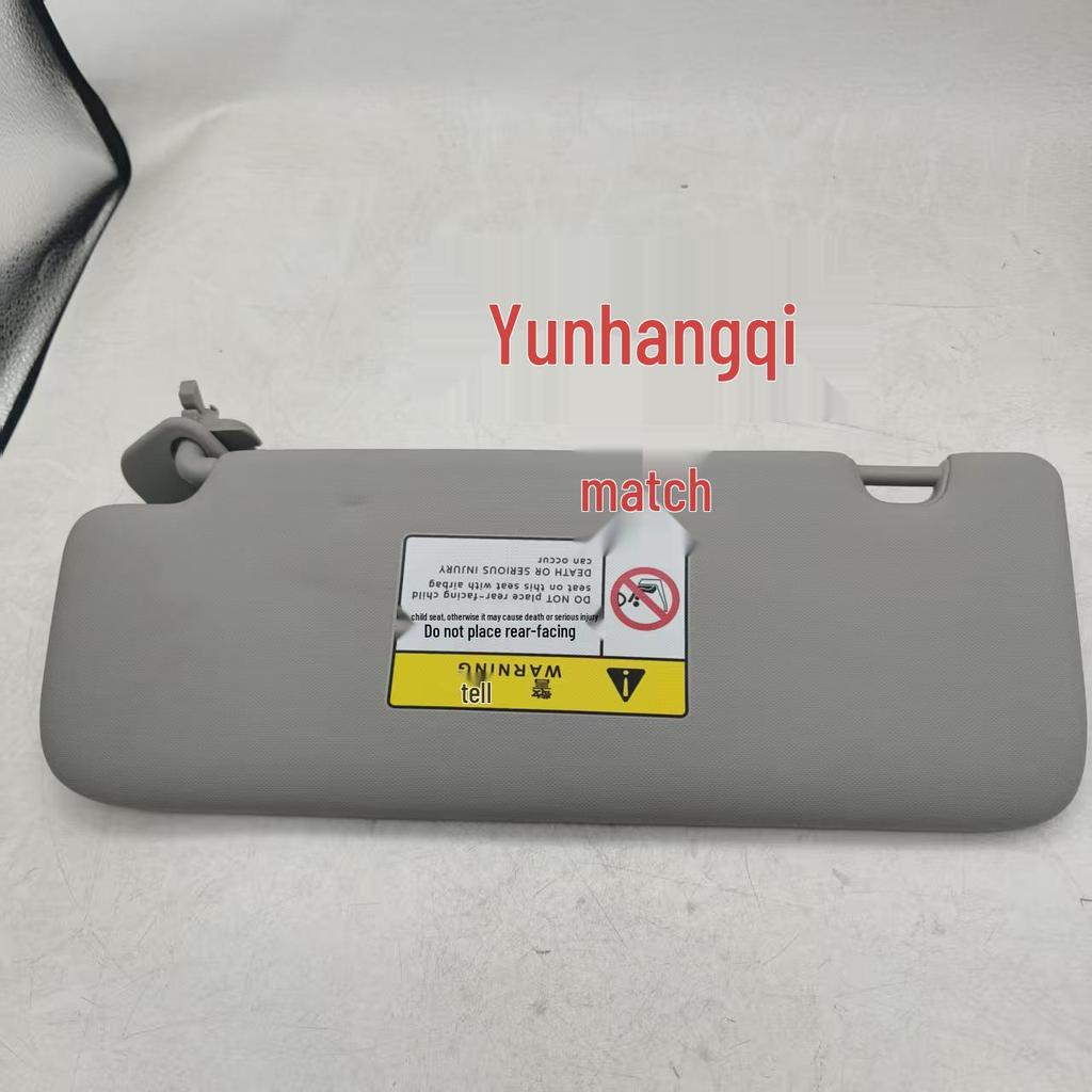 Gray Right-Side Vanity Mirror Sun Visor for Kia Sportage (2017-2021) - Part Number 85220D9110ED