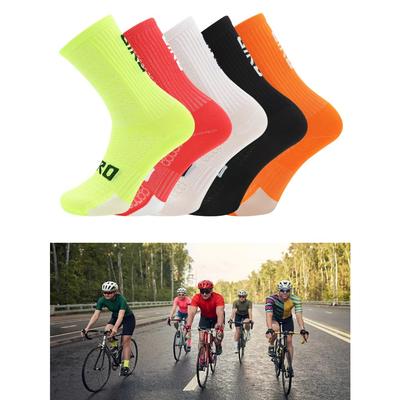 Sommer Radsocken Sportsocken Atmungsaktiv Schweißableitend Deodorierend Kompression Laufsocken