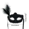 Fashion Lace Eye Mask Feather Lightweight Ladies Half Face Cover Masquerade Ball Mask Cosplay Masquerade