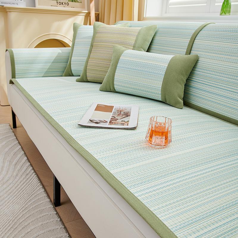 New Sofa Cushion, Grass Mat, Mat Cushion, Summer Sofa Towel Cover, Mat, Summer Combination Sofa Cushion