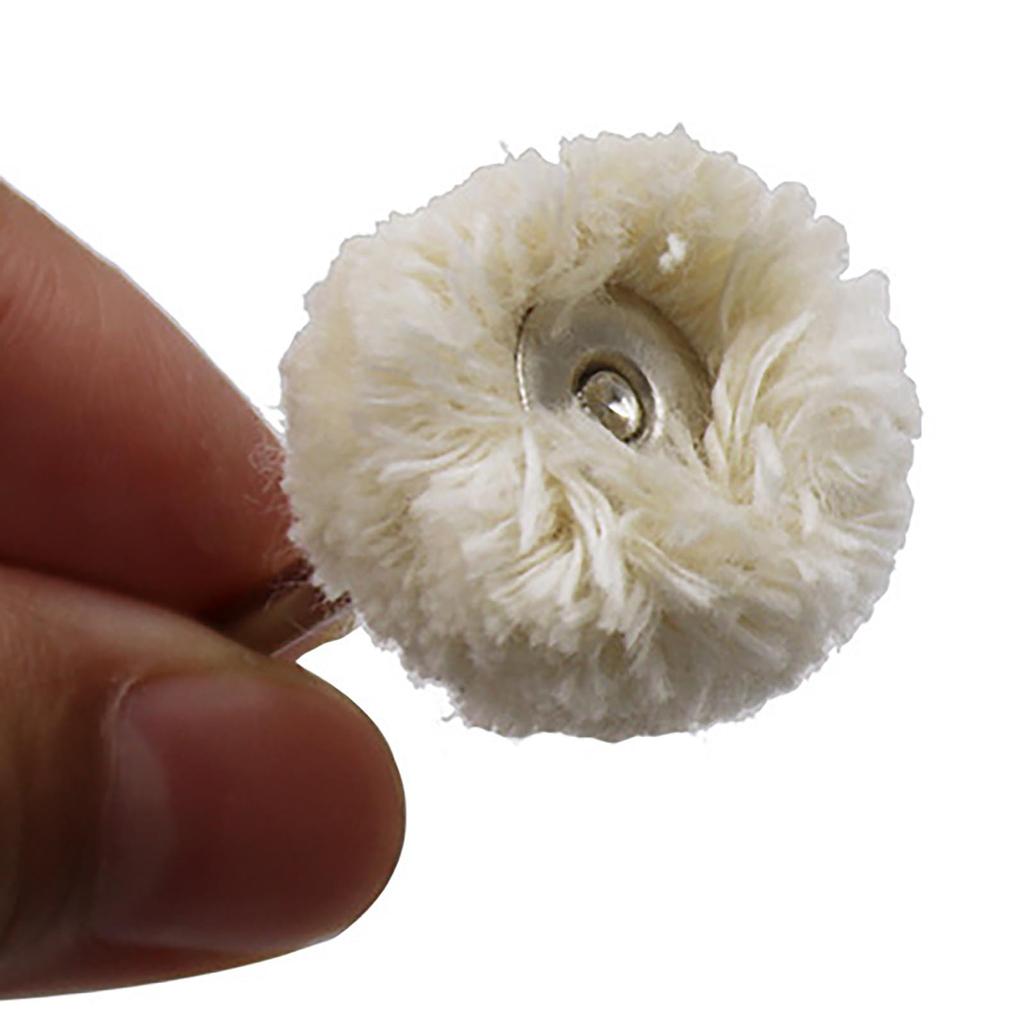 Amber Polishing Shank Wool Wheel Polishing Head With Shank Wool Wheel