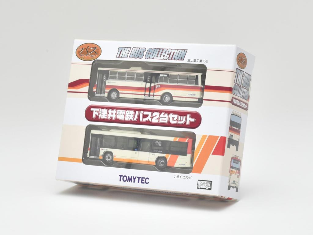 TOMYTEC The Bus Collection Shimotsui Electric Railway Bus Set of 2, Diorama Supplies