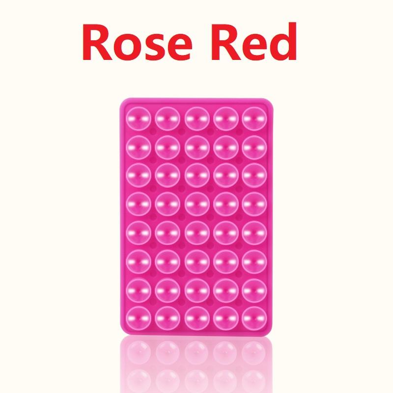 Silicone Suction Cup Phone Mount Double Sided Mobile Phone Hands-Free Strong Sucker Pad Holder Selfies Videos for iPhone Android