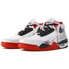 Nike Flight Legacy Myriad Flowers Entice, Tracing Snow For Plum Blossoms, Shopping Bag Mid top Vintage Basketball Shoes BQ4212-100(Team113-S-BOX)