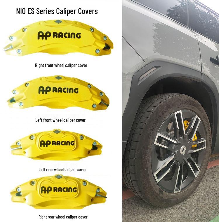 NIO ES6/ES7/ES8 Brake Caliper Cover: Aluminum Alloy, New Version, Special Model, Color Options Available.