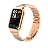 Für Xiaomi Mi Band 8 Pro Edelstahl-Uhrenarmband Metallarmband Gehäuse Schutzhülle für mi band 8 pro Armband Schutzabdeckung Rahmen